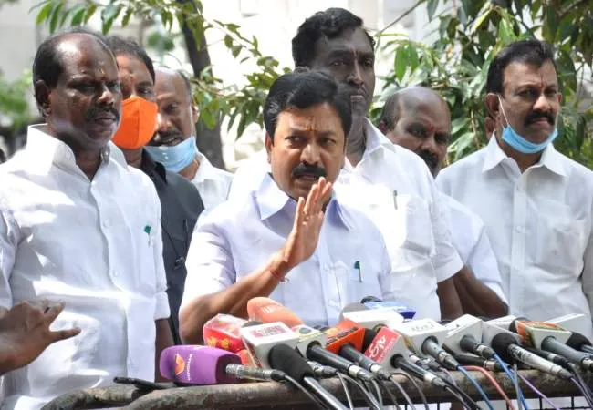 tamilnadu minister press meet at chennai 